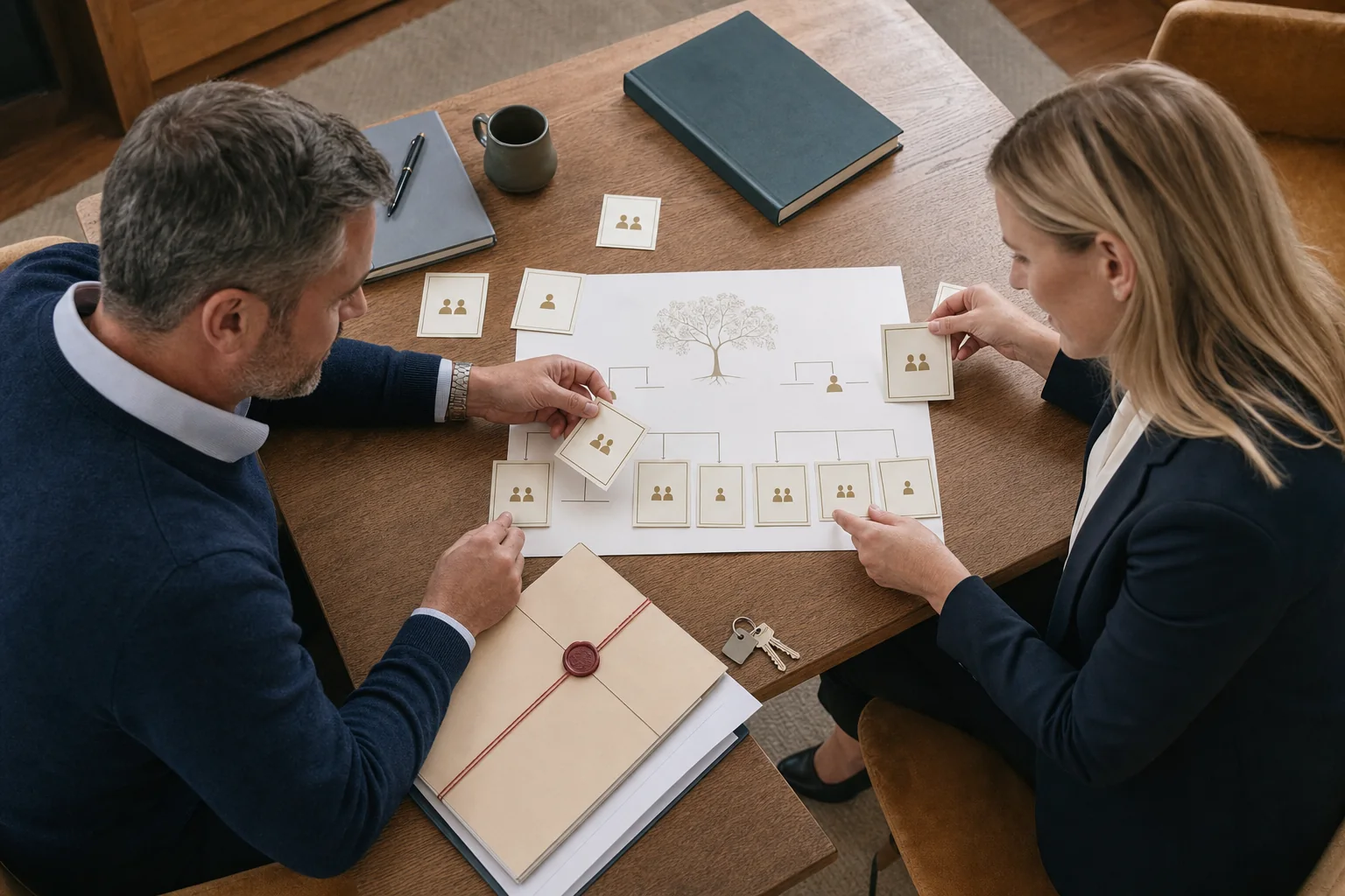 London resident arranging beneficiaries and family relationships to avoid intestacy